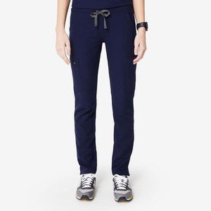 NWT FIGS Yola Skinny Scrub Bottom Navy XXS + S